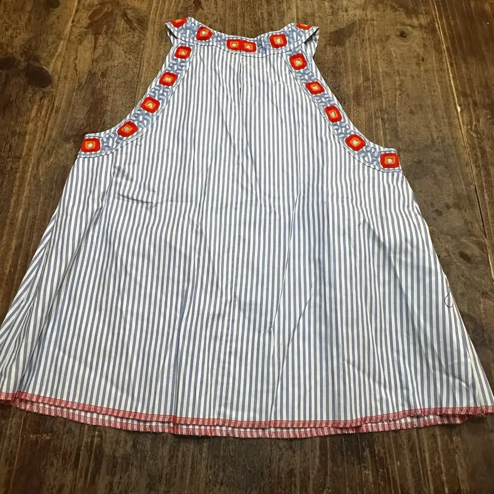 Tory Burch Stripe Sleeveless Top sz 4